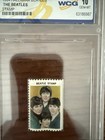 1964 Hallmark Mint Condition Beatles Complete Set Of 5 Stamps Graded 10 Gem-mt