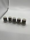 Set Of 12 Days  Day 2 Is Missing Of Christmas White Porcelain Thimbles