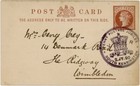 1890 Penny Post Jubilee Fdc Stationery Card  message From Science Library Museum