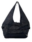 Six Pack Fitness Black Asana Yoga Tote Travel Bag Nylon Zippered Gym Black