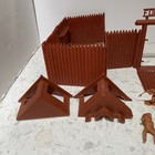 Vintage Marx Toys Fort Apache Play Set 3681 Incomplete As Shown