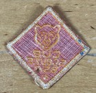Vintage Bsa Cub Scouts Bar Rank 1 5    Square Patch Red yellow Boy Scouts America
