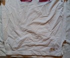 Vintage 70s Russell Athletic White 61 Football Jersey Made In Usa Size Xl