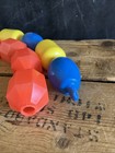 Lot Of 14 Vintage Fisher Price Snap And  Lock   Pop Beads Toys Used