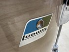 16    Ludwig B o Floor Tom Drum Vintage 70s 3-ply Natural Wood Wrap 16x16  eh4