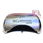 Harmony Gelish 18g Unplugged Led uv Lamp 36w Rechargeable Unicorn Chrome Glazed