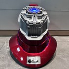 New 1 1 Iron Man Mk5 Helmet Led Base Stand 5 2 Bluetooth Speaker Breathing Light
