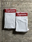 Supreme X Hanes Boxer Briefs  4 Pack  - White - S  M  L  Xl