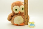 Nos Dakin 1975 Bean Bags Obie Owl Plush Stuffed Animal Dakin   Co Vintage Tags