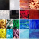 Stained Glass Sheet - Variety Color - Stained Glass Sheets And Mosaic Glass