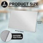 2 Pcs 16 Gauge Mild Metal Steel Sheet Plate Weldable Carbon Panel 16x12 Inch