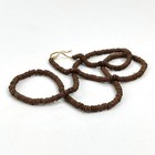 Brass Color Metal Heishi Beads Ethiopia