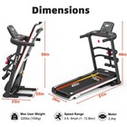 Ksports 16 Inch Wide Foldable Home Treadmill W  Bluetooth   Fitness Tracking App