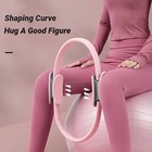 Dual Grip Pilates Ring Magic Circle Body Sport Fitness Weight Exercise Yoga Kit