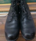 Black Military Combat Boots ns 8-93  Size 12r