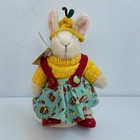 Vintage 1999 Hoppy Vanderhare Apple Antics Plush Rabbit Doll Bushel Of Fun