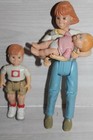 Fisher-price Loving Family Dollhouse 1998 Doll Family Figures Mom Dad Girl Boy