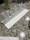 Mr   Mrs Wooden Sign White Rustic Wedding Decor Table Centerpiece Home Decor