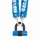 Oxford Hd Moto Motorcycle Motorbike Chain Lock Blue - 9 3mm X 1 5m Of159