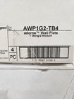 Legrand Adorne Turquoise Blue 1 Gang Wall Plate Cover 4 Pieces Per Box