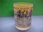 1987 Kentucky Derby Frosted Whiskey Glass Rare mint Condition
