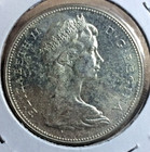 1967 Canada Silver  1 Dollar Coin  800 Flying Goose - Elizabeth Ii  637 