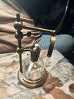 Antique Microscope Lamp Oil alcohol - Bockett   Collins Complete