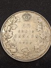 1936 Canada 50 Cents Silver Coin - Low Mintage 38 550