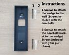 Eufy Doorbell E340 Wedge Angle Bracket 15 25 35 45 60 75 90 Degree Uv Resistance