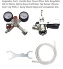 Kegerator Beer Tap Kit Co2 Regulator Faucet Draft Beer Conversion Set