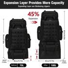 70l 100l Large Camping Hiking Backpack With Rain Cover  Waterproof Molle Rucksac