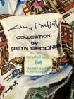 Reyn Spooner Guy Buffet Dress Womens M Vintage Hawaiian Scenic Back Zip Resort