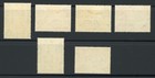 Hong Kong 1941 Centenary Scott  168-173 Mint Original White Gum Lightly Hinged