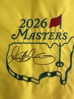 Rory Mcilroy Signed 2026 Masters Golf Flag  Back To Back Winner  Angc Free Ship