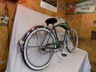 1960 Schwinn Jaguar Mark Iv  Tank Bike Corvette American Phantom Green Panther 