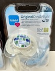 2 3pk Mam Original Day   Night 16m  Pacifier Glows In The Dark Boy Bpa Free
