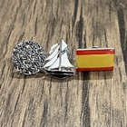 3 Pieces Lapel Pin Set Fancy Men Suit Brooches