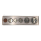 1956 Canada 6-coin Silver Dollar Light Cameo  Prooflike Set In Whitman Case 10