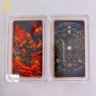 1 Pc Hawaiian Volcano Goddess Pele Copper Bar Souvenir Gift For Collection