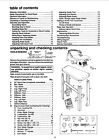 Operator Maintenance Manual Fits Craftsman 20  Scroll Saw   113 236400