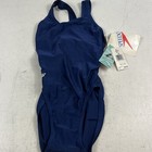 Speedo  Women   s Racing Team Blue  Swim Suit Size 26 see Chart  Nwt