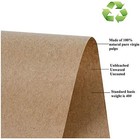 Yrym Ht Brown Kraft Butcher Paper Roll - Natural Food Grade Brown Wrapping Paper
