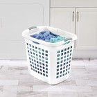 Sterilite Ultra    Easy Carry Plastic Laundry Hamper  Sturdy Rim