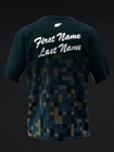 Custom Name Brunswick - Vaporize Bowling Jersey Short   Long Sleeve Shirts