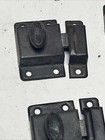 Vtg Lot Of 8 Cabinet Cupboard Door Latch Closures   Keepers Twist Knob All Work 