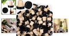 144 Black T-shaped Cork Wine Stoppers - Durable   Elegant Sealers For Home Bars