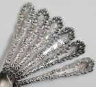 6 Antique Sterling Silver Wallace Rw s Demitasse Spoons- Monogram
