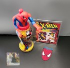 Vintage Marvel Lot-spiderman Bellywasher Empty  Patch  X-man Tattoo Sheet   Card