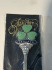 Vintage Lucky Shamrock Spoon From Ireland Silver Plated
