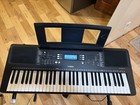 Yamaha Psr-e373 61-key Portable Keyboard Electronic Piano Black With Stand